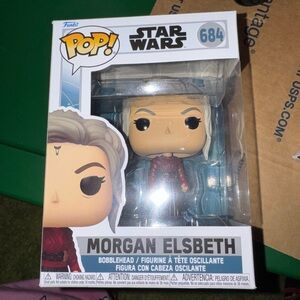 Funko Pop Star Wars Morgan Elsbeth Figure with Red Outfit